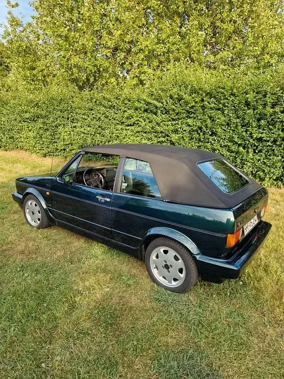 Gebraucht VW Golf Cabriolet Classicline 98 PS (72 kW) 1993 Grün Cabrio
