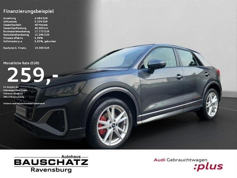 Gebraucht Audi Q2 S-Line 150 PS (110 kW) 2021 Grau SUV