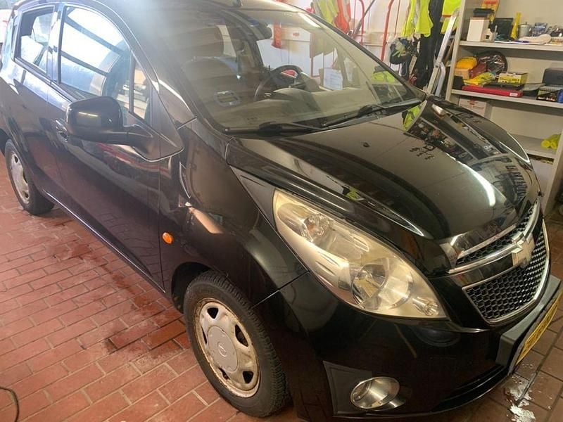 Gebraucht Chevrolet Spark LS 68 PS (50 kW) 2011 Schwarz Kleinwagen