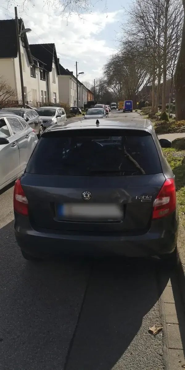 Gebraucht Skoda Fabia 64 PS (47 kW) 2010 Grau Kleinwagen