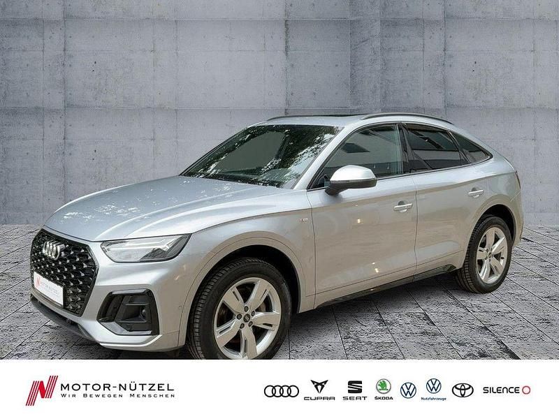 Florettsilber metallic Gebraucht 2022 Audi Q5 Sportback S-Line SUV | 44.930 € (Guter Preis) - Bild 1/4