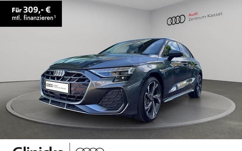 Grau Neu 2025 Audi A3 Sportback S-Line Limousine | 36.990 € (Guter Preis) - Bild 1/4