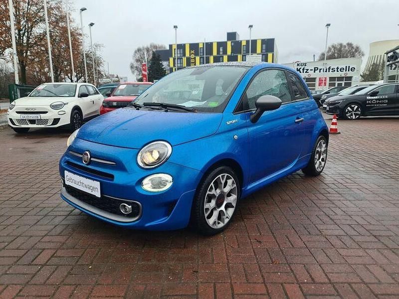 Blau Gebraucht 2021 Fiat 500 Sport Limousine | 13.999 € (Etwas zu teuer) - Bild 1/4