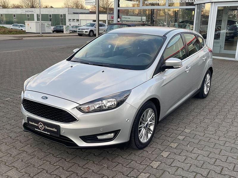 Gebraucht Ford Focus Cool & Connect 125 PS (91 kW) 2017 Silber Limousine