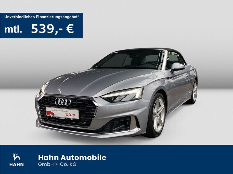 Florettsilber metallic Gebraucht 2024 Audi A5 Cabriolet Advanced Plus Cabrio | 43.390 € (Guter Preis) - Bild 1/3