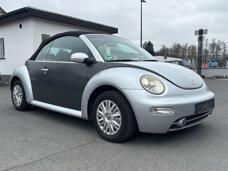 Silber Gebraucht 2003 VW Beetle Cabrio | 1.450 € (Superpreis) - Bild 1/4
