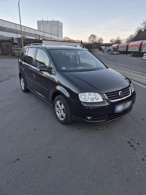 Gebraucht VW Touran 105 PS (77 kW) 2005 Schwarz Van / Kleinbus