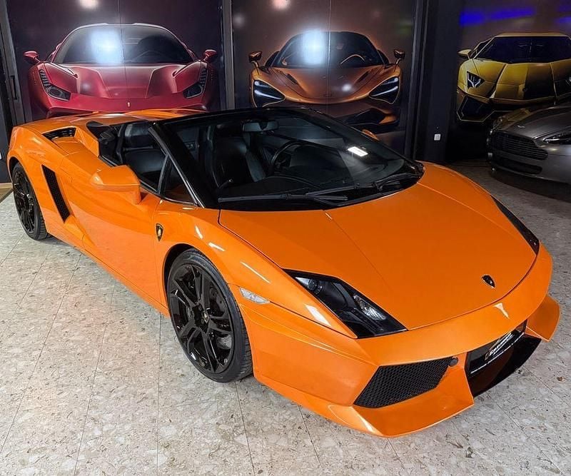 Orange Gebraucht 2011 Lamborghini Gallardo Cabrio | 107.900 € (Fairer Preis) - Bild 1/4
