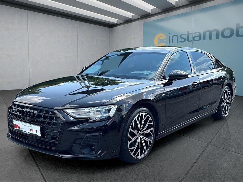 Schwarz Gebraucht 2023 Audi A8L S-Line Limousine | 76.799 € (Guter Preis) - Bild 1/4
