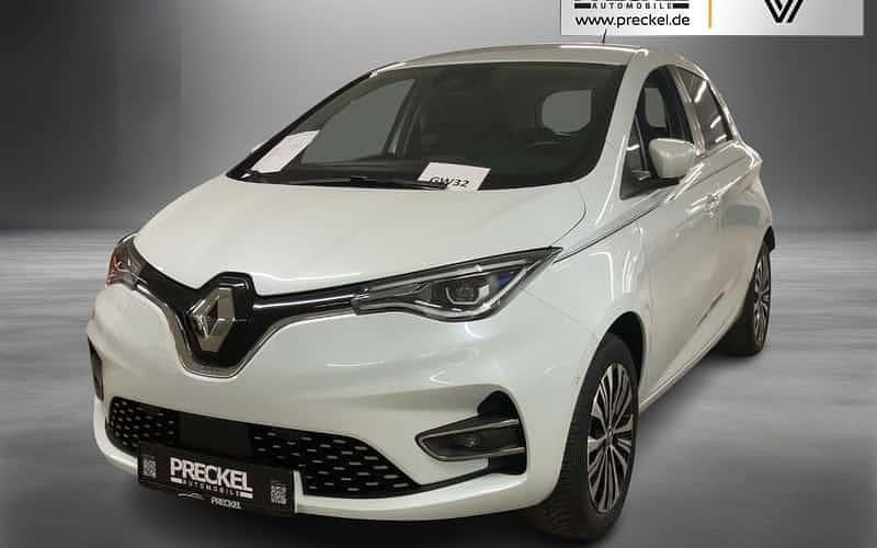 Quarzweiß (metallic) Gebraucht 2021 Renault Zoe Riviera Kleinwagen | 14.970 € (Fairer Preis) - Bild 1/4