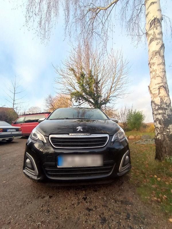 Gebraucht Peugeot 108 Style 72 PS (52 kW) 2018 Schwarz Kleinwagen