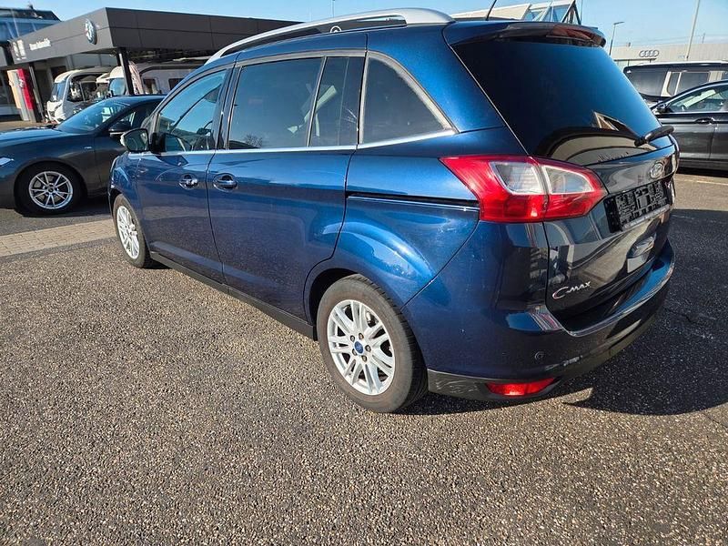 Gebraucht Ford Grand C-Max Titanium 163 PS (119 kW) 2013 Blau Van / Kleinbus