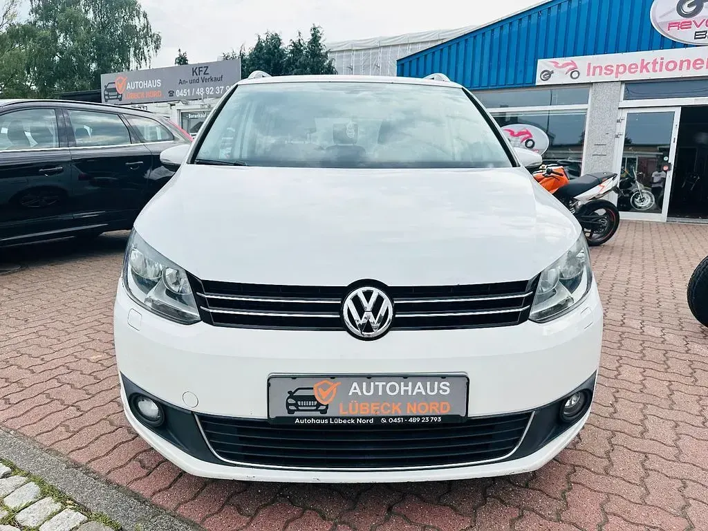 Gebraucht VW Touran 140 PS (102 kW) 2011 Weiß Van / Kleinbus