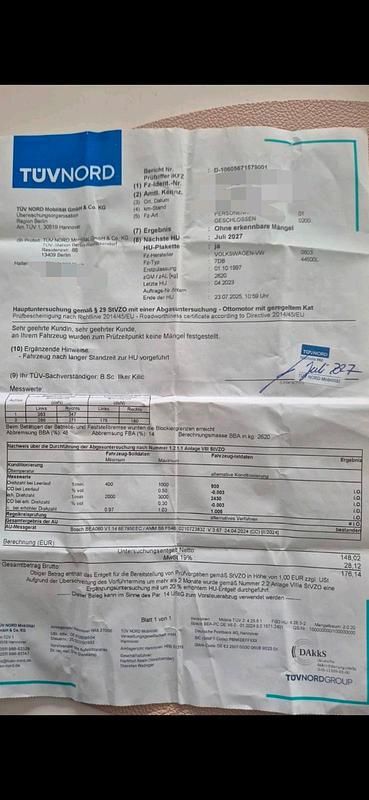 Usado VW Multivan 140 HP (102 kW) 1997 Andere farben Monovolume