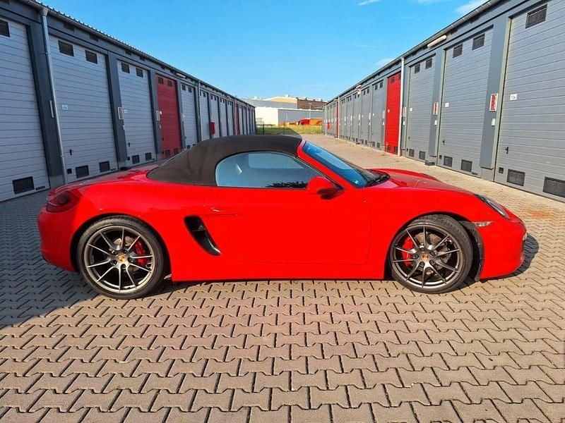 Rot Gebraucht 2015 Porsche Boxster S Cabrio | 69.000 € (Teuer) - Bild 1/4