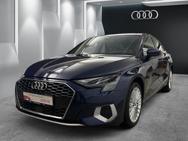 Navarrablau metallic Gebraucht 2021 Audi A3 Advanced Limousine | 25.580 € (Fairer Preis) - Bild 1/4