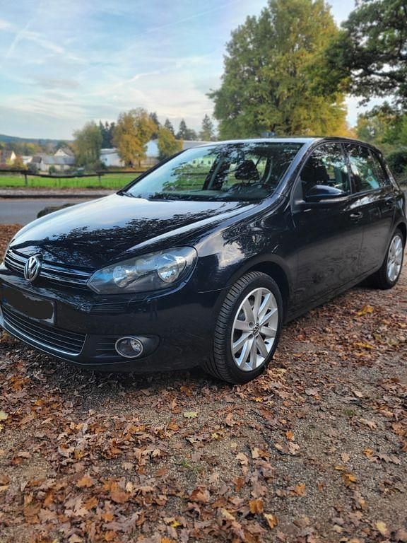 Schwarz Gebraucht 2009 VW Golf VI Highline Limousine | 4.999 € (Fairer Preis) - Bild 1/4