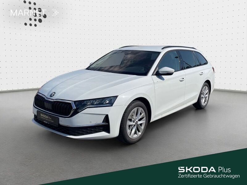 Moonweiß perleffekt Gebraucht 2024 Skoda Octavia Selection Kombi | 30.430 € (Fairer Preis) - Bild 1/3