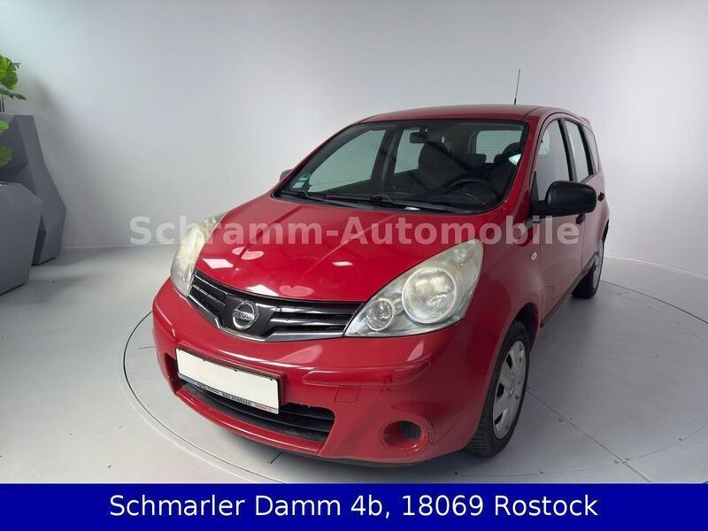 Rot Gebraucht 2009 Nissan Note Visia Van / Kleinbus | 1.890 € (Fairer Preis) - Bild 1/4