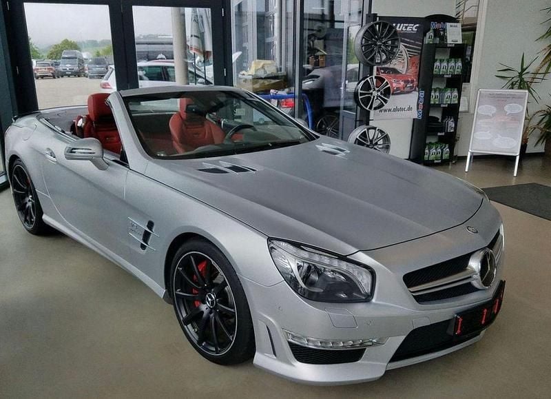 Silber Gebraucht 2012 Mercedes SL63 AMG AMG Edition 1 Cabrio | 74.900 € (Fairer Preis) - Bild 1/4