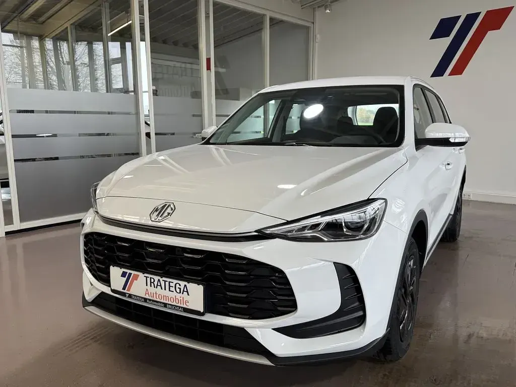 Neu MG ZS 116 PS (85 kW) 2025 Pearl white SUV