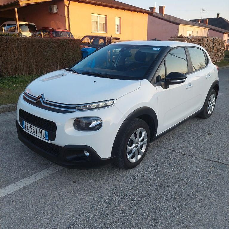 Gebraucht Citroën C3 Feel 102 PS (75 kW) 2020 Weiß Kleinwagen