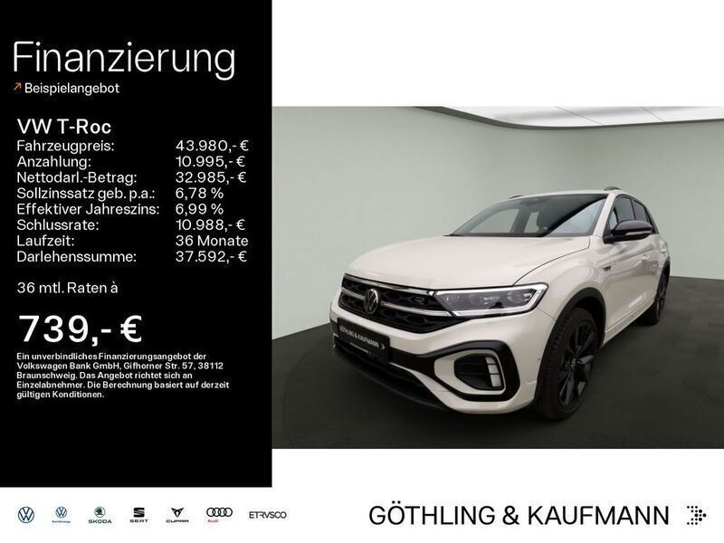 Ascotgrau Gebraucht 2024 VW T-Roc R-line SUV | 43.980 € - Bild 1/4
