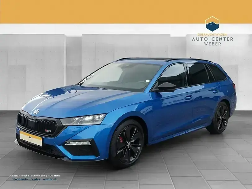 Gebraucht Skoda Octavia RS 200 PS (147 kW) 2024 Raceblau (metallic) Kombi
