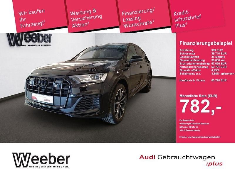 Gebraucht Audi Q7 S-Line 379 PS (278 kW) 2022 Schwarz SUV