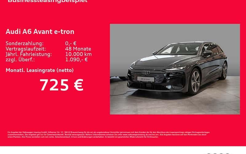 Grau Neu 2025 Audi A6 e-tron Ambiente Kombi | 81.636 € - Bild 1/4