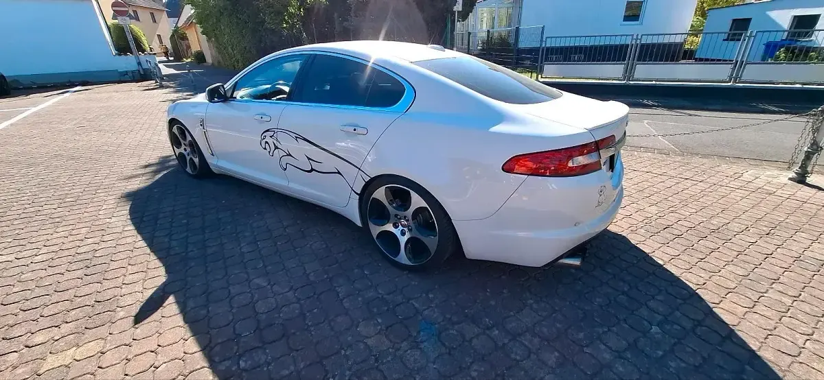 Gebraucht Jaguar XF Supercharged 416 PS (305 kW) 2008 Weiß Limousine
