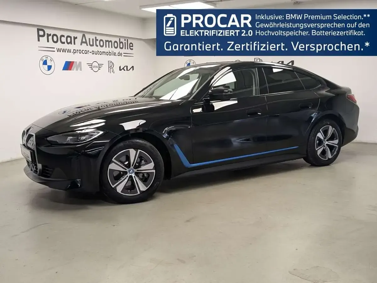 Gebraucht BMW i4 Sport Line 210 kW (286 PS) 2024 Schwarz Limousine