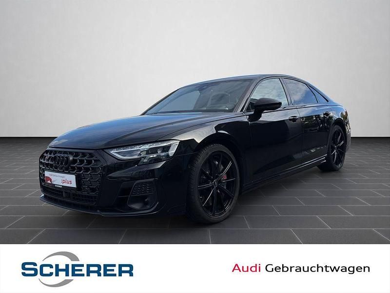 Mythosschwarz metallic (metallic) Gebraucht 2023 Audi S8 Ambiente Limousine | 97.779 € (Fairer Preis) - Bild 1/4