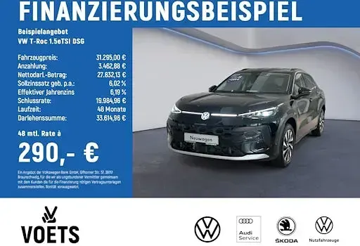 Neu VW T-Roc Life 116 PS (85 kW) 2026 Schwarz SUV