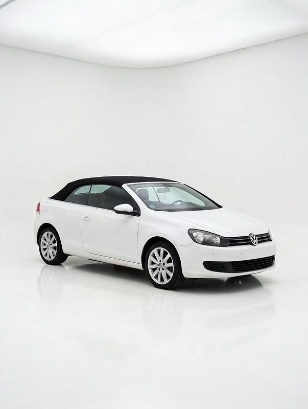 Gebraucht VW Golf Cabriolet 122 PS (89 kW) 2012 Weiß Cabrio