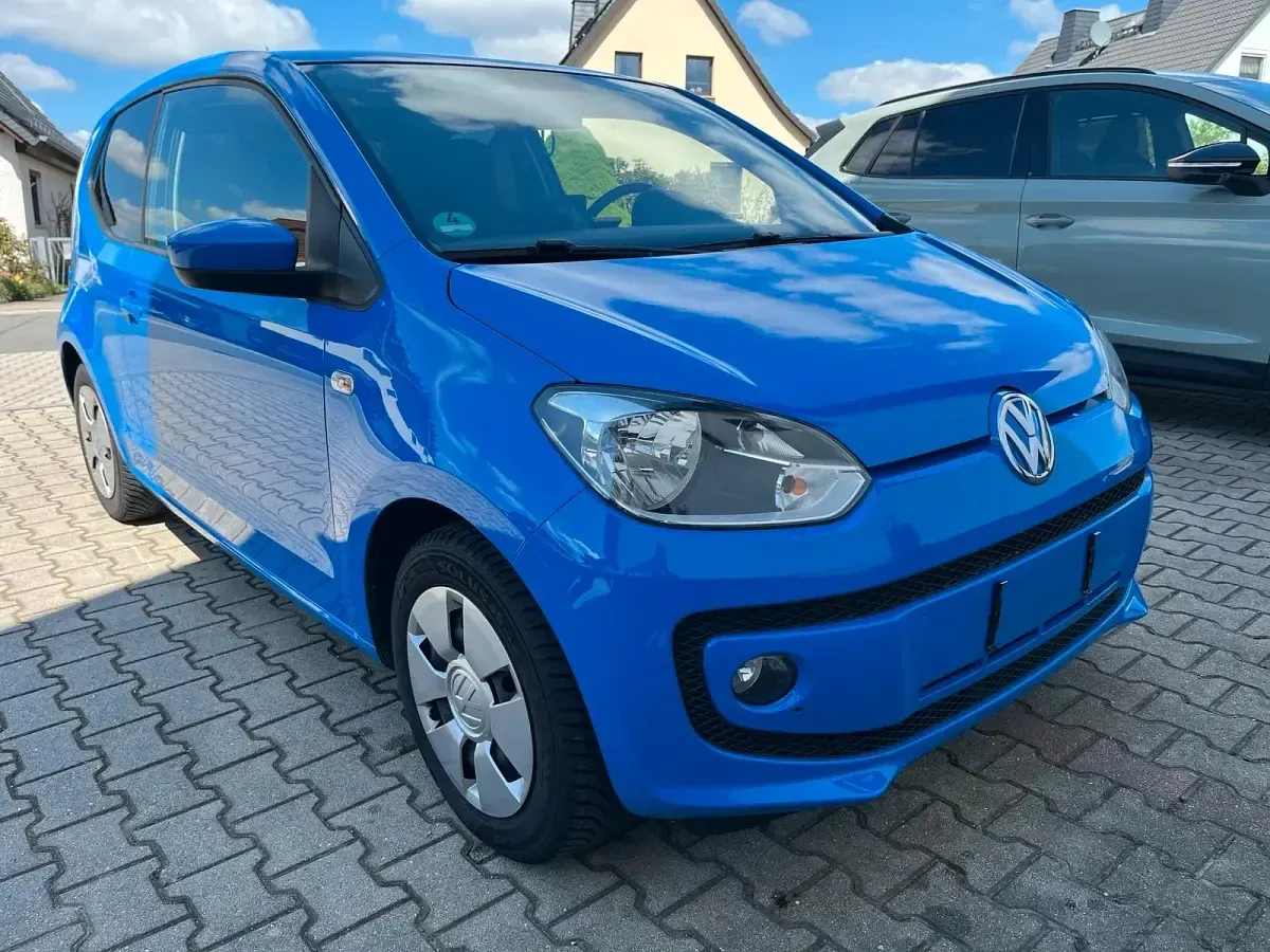 Używany VW up! 60 KM (44 kW) 2014 Niebieski Hatchback