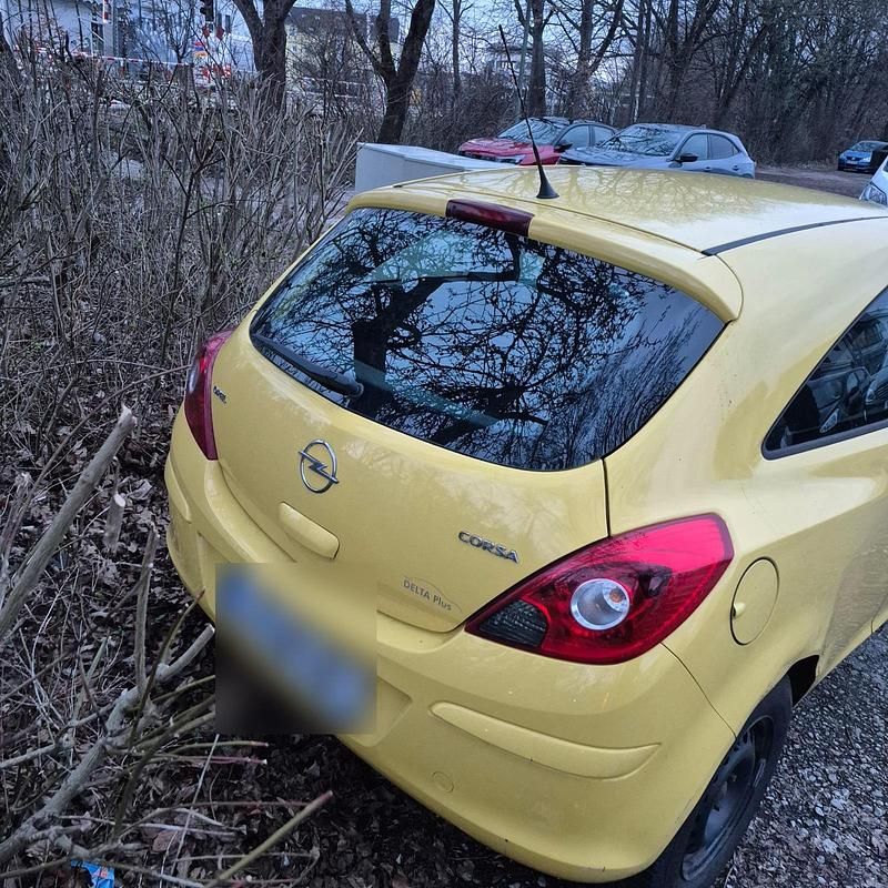 Gebraucht Opel Corsa 80 PS (58 kW) 2009 Gelb Kleinwagen