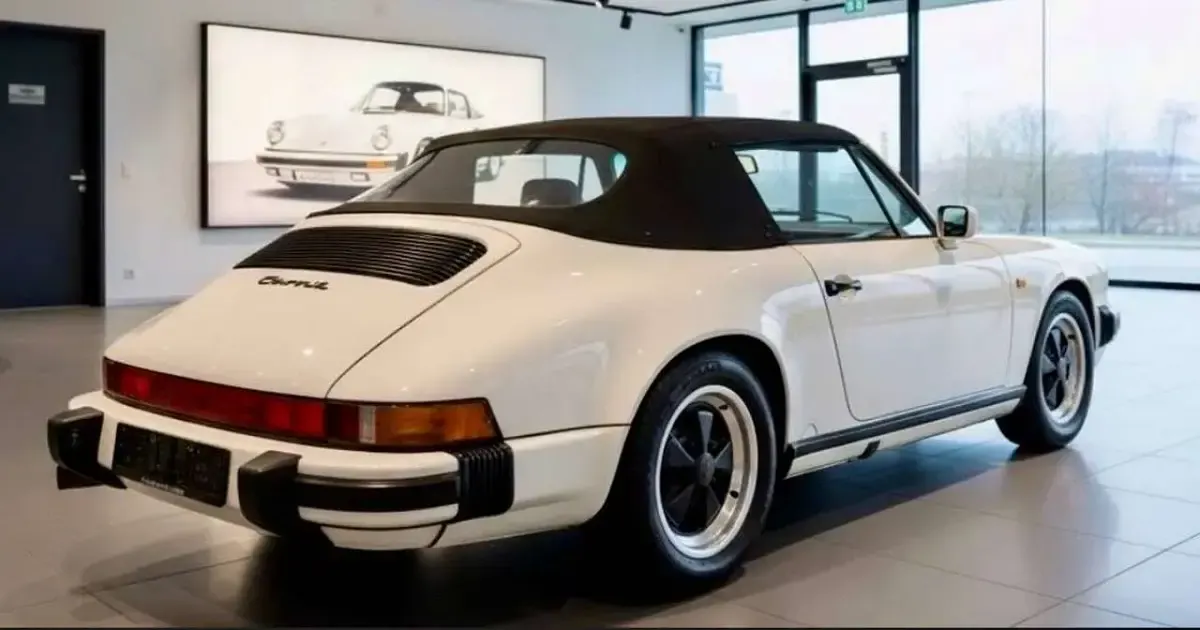 Gebraucht Porsche 911 231 PS (169 kW) 1986 Weiß Cabrio