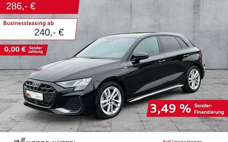 Gebraucht Audi A3 S-Line 150 PS (110 kW) 2025 Schwarz Limousine