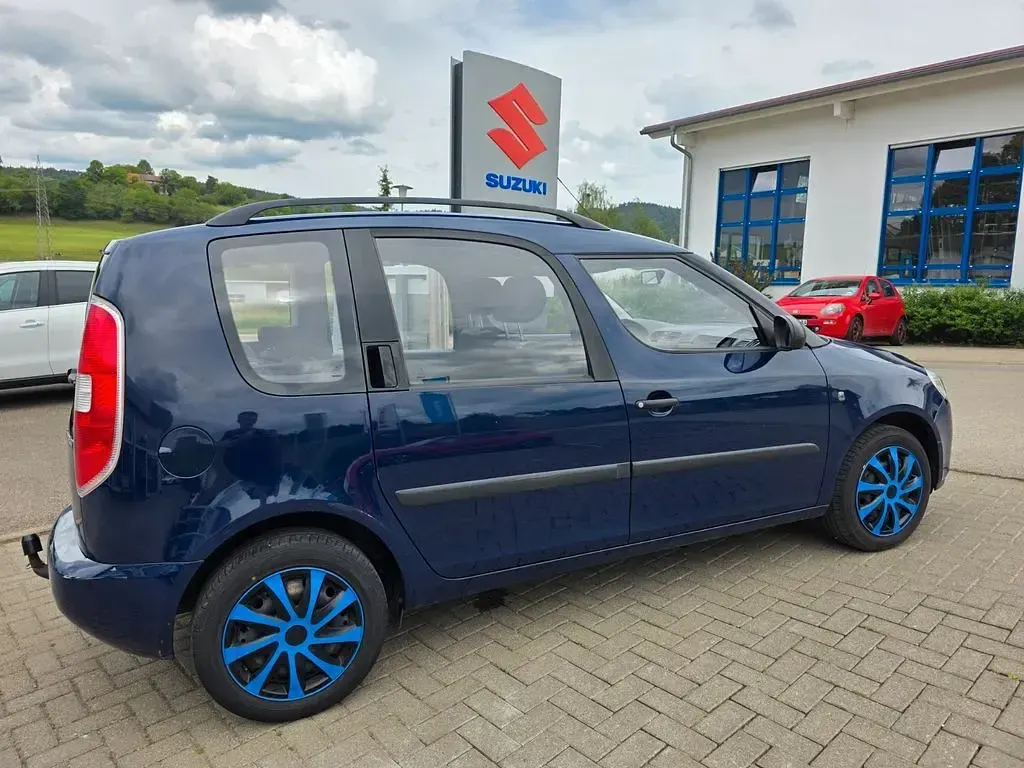 Gebraucht Skoda Roomster Plus Edition 86 PS (63 kW) 2009 Blau Van / Kleinbus