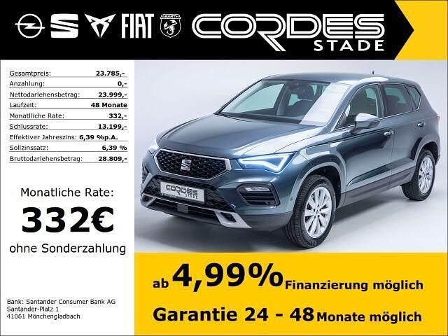 Gebraucht Seat Ateca Style 110 PS (80 kW) 2022 Grau SUV
