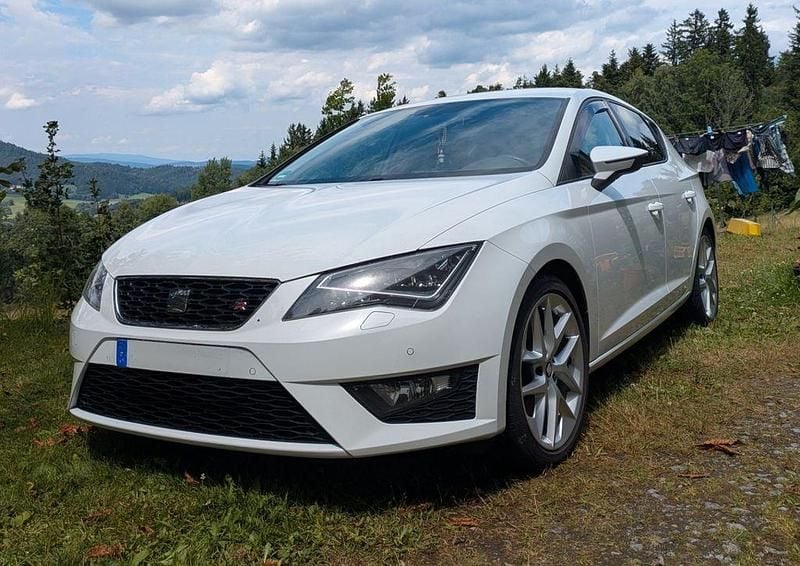 Gebraucht Seat Leon FR 184 PS (135 kW) 2016 Weiß Limousine