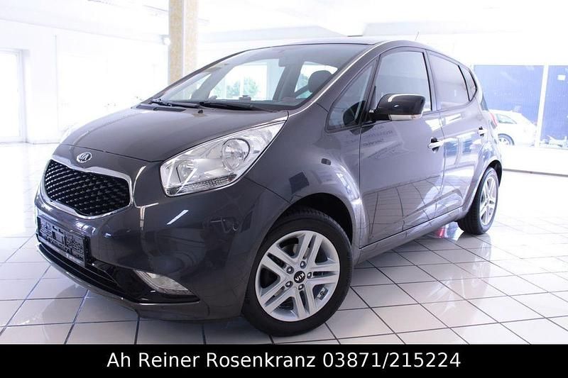Grau Gebraucht 2016 Kia Venga DREAM-TEAM Edition Kleinwagen | 10.790 € (Fairer Preis) - Bild 1/4