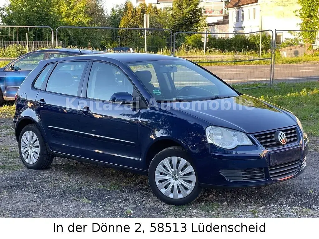 Käytetty VW Polo 75 HP (55 kW) 2007 Sininen Viistoperä