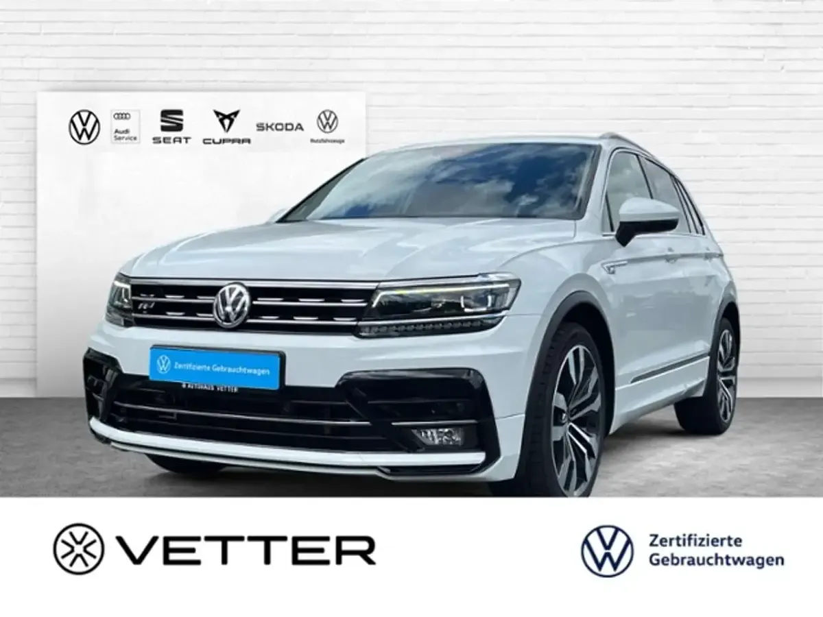 Gebraucht VW Tiguan Highline 179 PS (131 kW) 2018 Weiß SUV