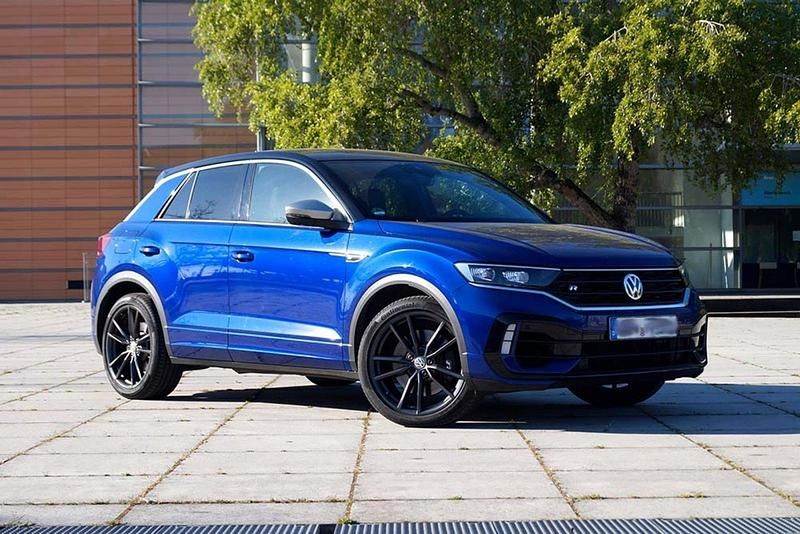 Blau Gebraucht 2022 VW T-Roc R SUV | 33.800 € (Fairer Preis) - Bild 1/4