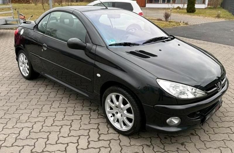 Schwarz Gebraucht 2004 Peugeot 206 CC Cabrio | 999 € (Guter Preis) - Bild 1/4