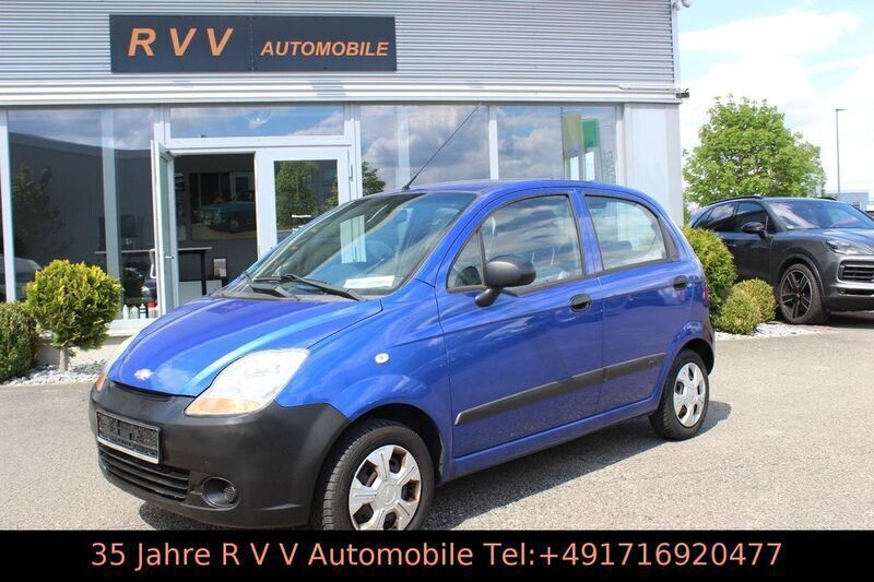 Blau Gebraucht 2009 Chevrolet Matiz Kleinwagen | 1.777 € (Fairer Preis) - Bild 1/4