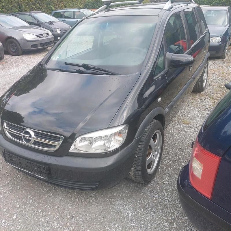 Schwarz Gebraucht 2005 Opel Zafira Van / Kleinbus | 850 € (Superpreis) - Bild 1/4