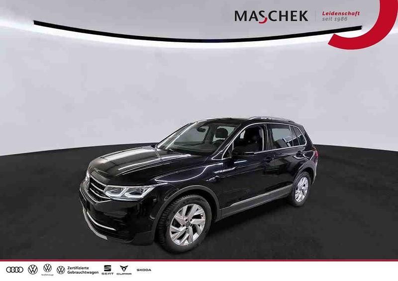 Deep black perleffekt Gebraucht 2022 VW Tiguan Elegance SUV | 29.440 € (Guter Preis) - Bild 1/4